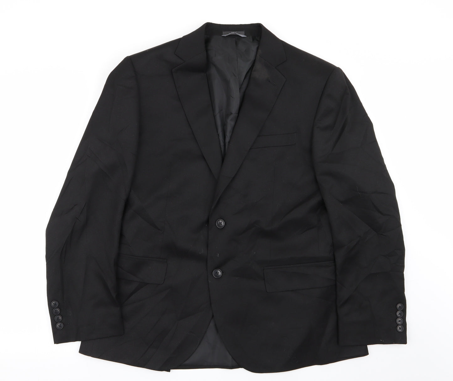 M&S Mens Black   Jacket Blazer Size 40