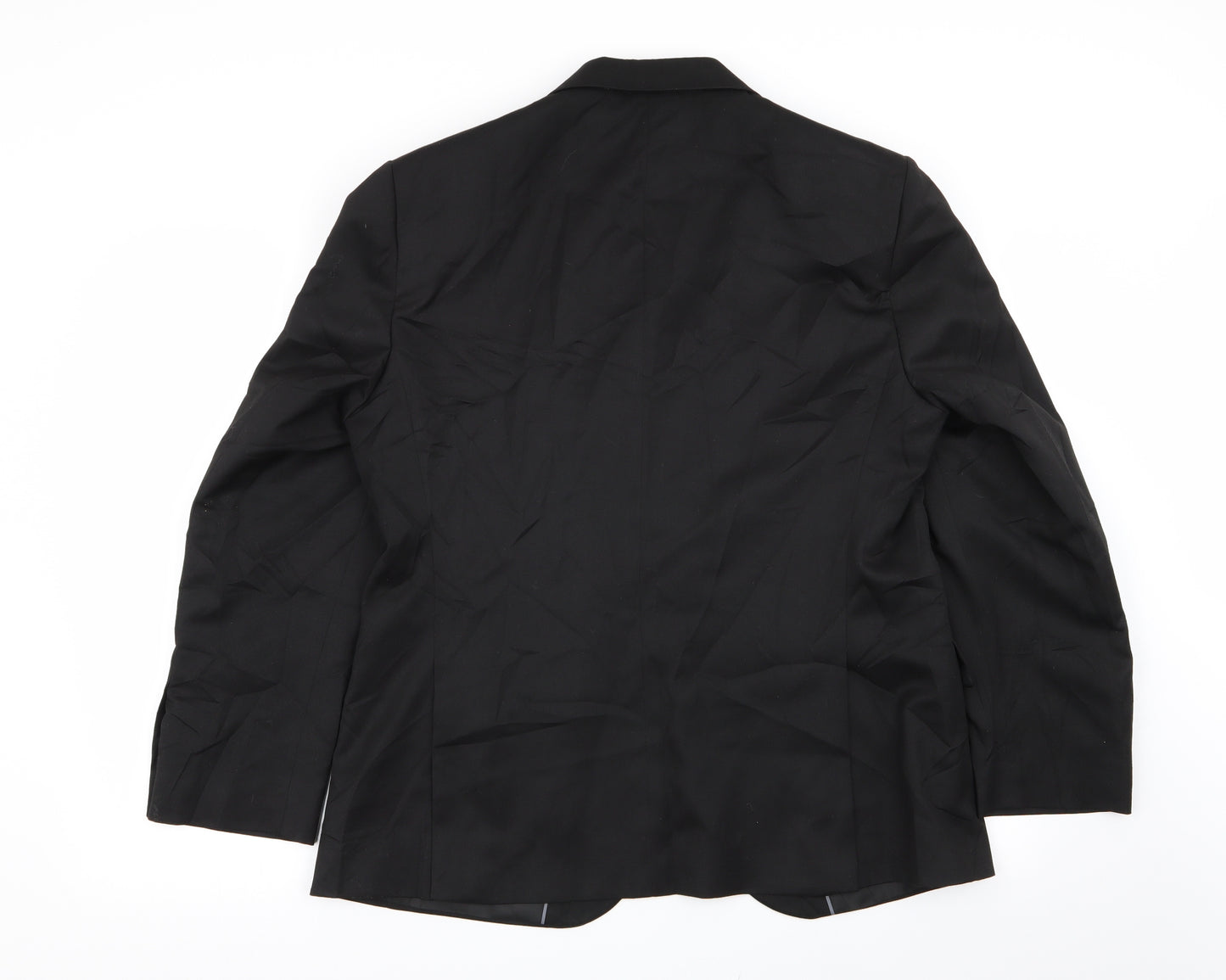 M&S Mens Black   Jacket Blazer Size 40