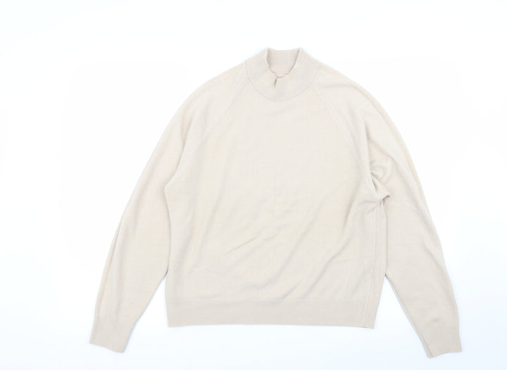 st michael Womens Beige Pullover Jumper Size 14