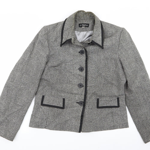 CMD Womens Grey   Jacket Blazer Size 12