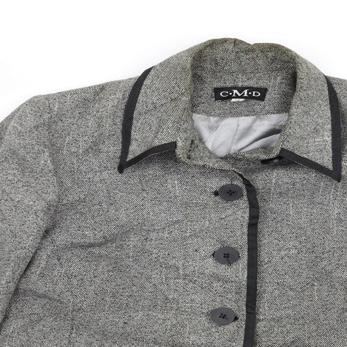 CMD Womens Grey   Jacket Blazer Size 12