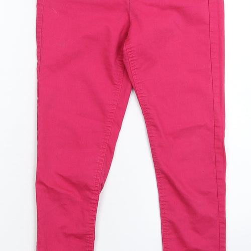 Divided Womens Pink  Denim Jegging Jeans Size 10 L25 in