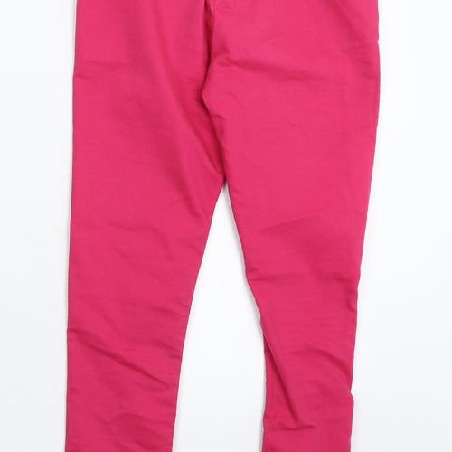 Divided Womens Pink  Denim Jegging Jeans Size 10 L25 in