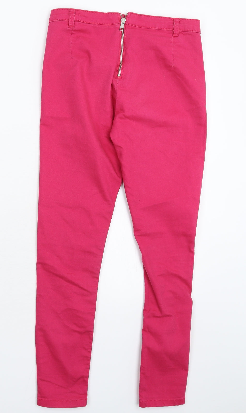 Divided Womens Pink  Denim Jegging Jeans Size 10 L25 in