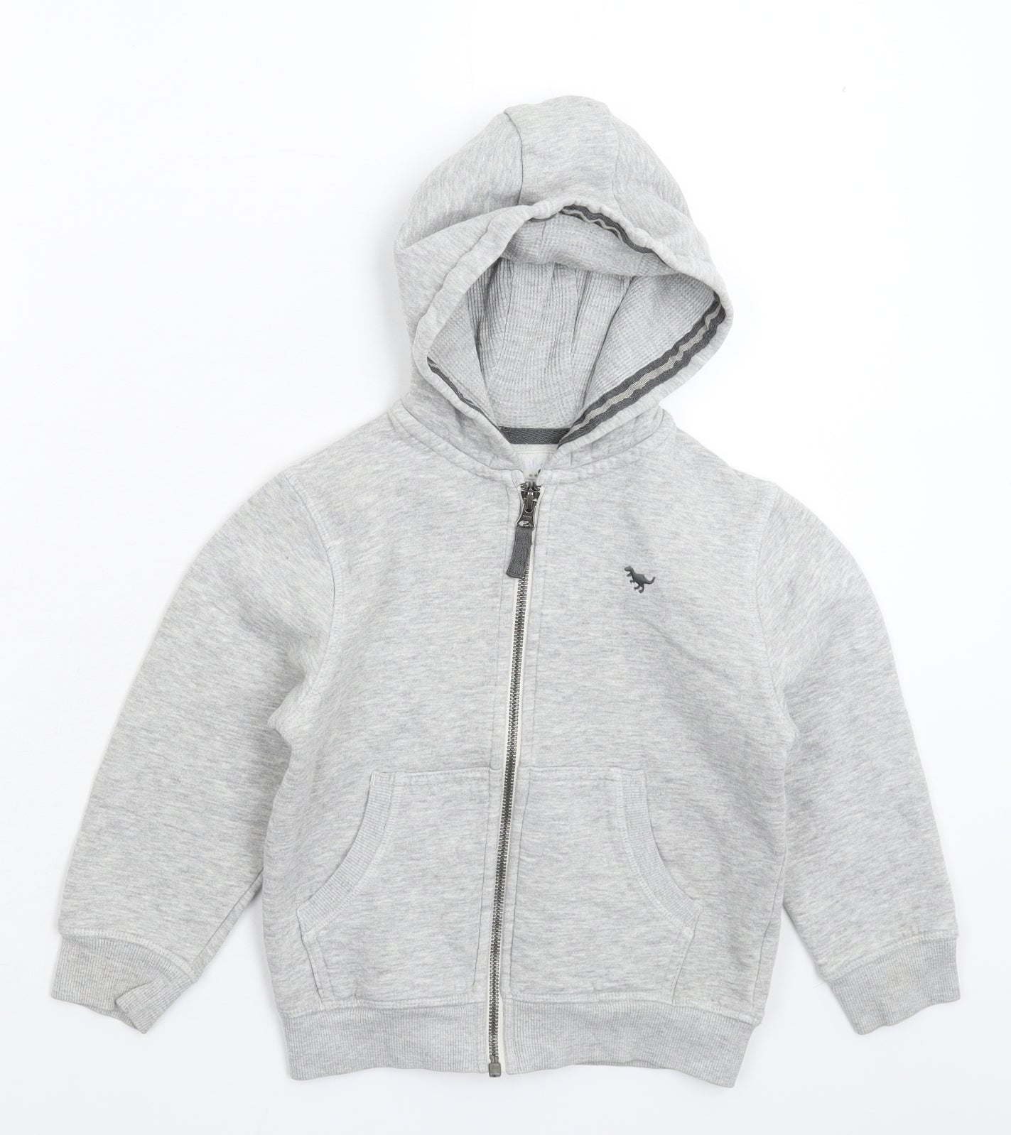 NEXT Boys Grey   Full Zip Hoodie Size 4-5 Years