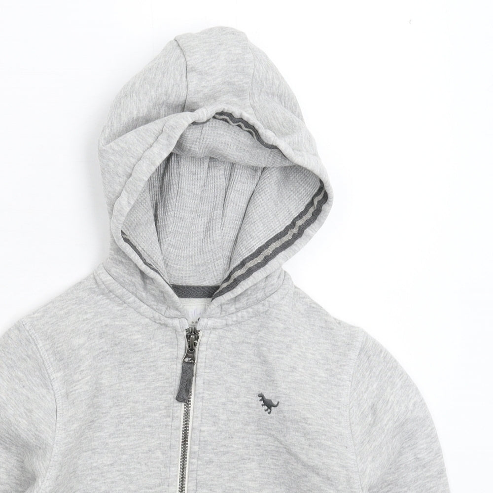 NEXT Boys Grey   Full Zip Hoodie Size 4-5 Years
