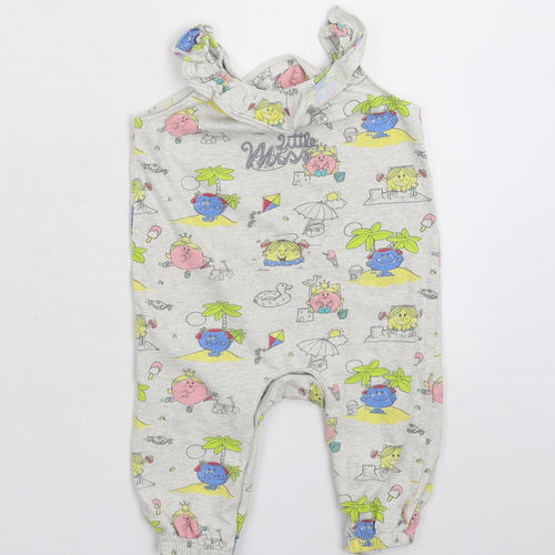 F&F Baby Grey   Babygrow One-Piece Size 3-6 Months