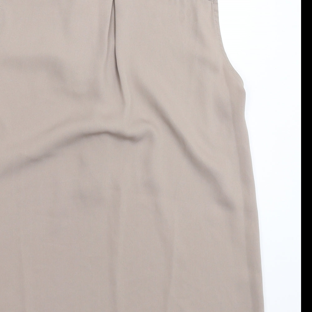 H&M Womens Grey   Basic Tank Size 8