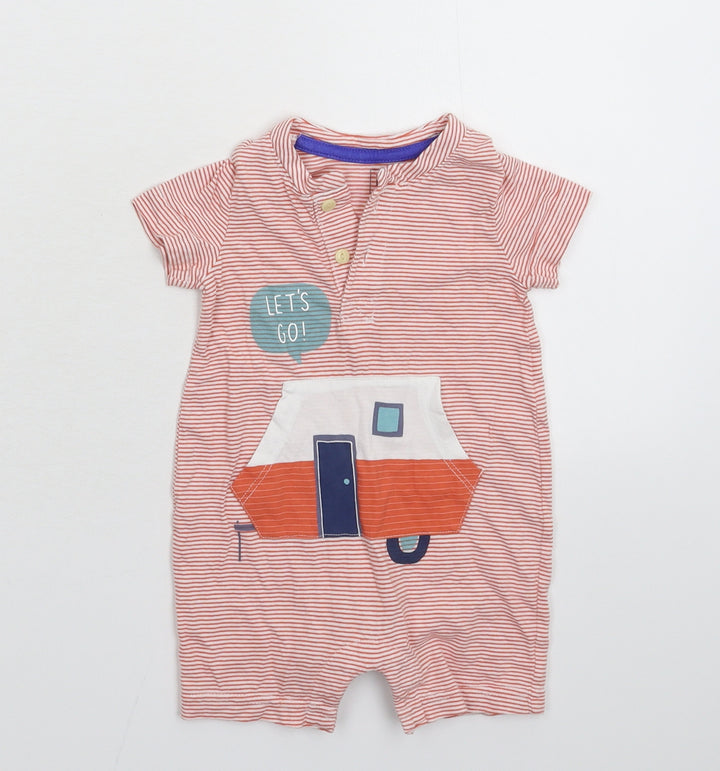 Gap Baby Red Striped Babygrow One-Piece Size 3-6 Months