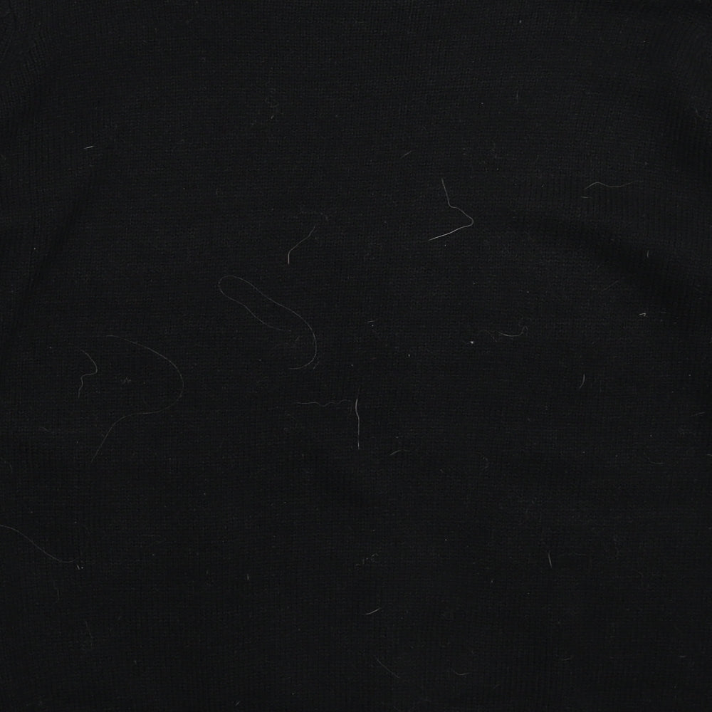 I Love My C Womens Black  Knit Pullover Jumper Size L  - Christmas
