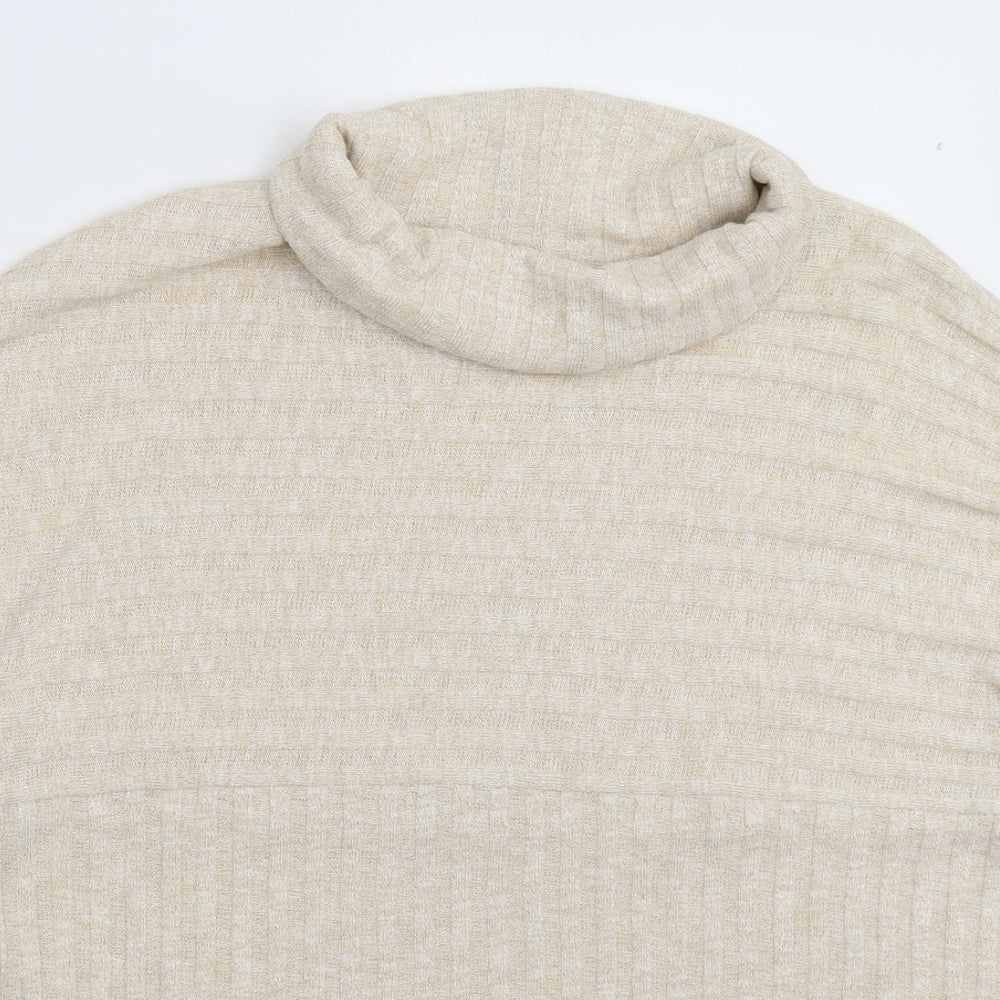 TU Womens Beige  Knit Pullover Jumper Size 18