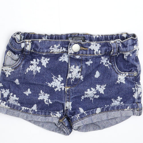 Very Girls Blue  Denim Hot Pants Shorts Size 2-3 Years