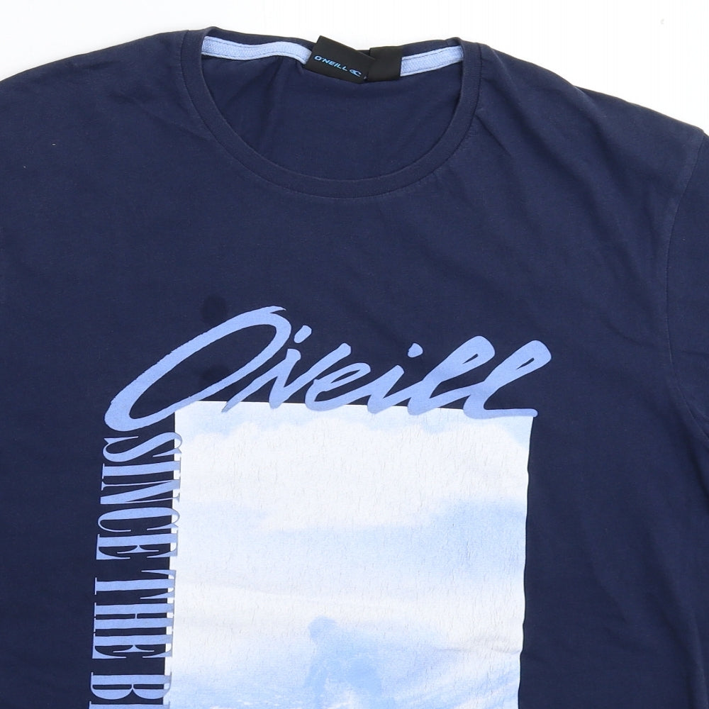 O'Neill Mens Blue    T-Shirt Size L