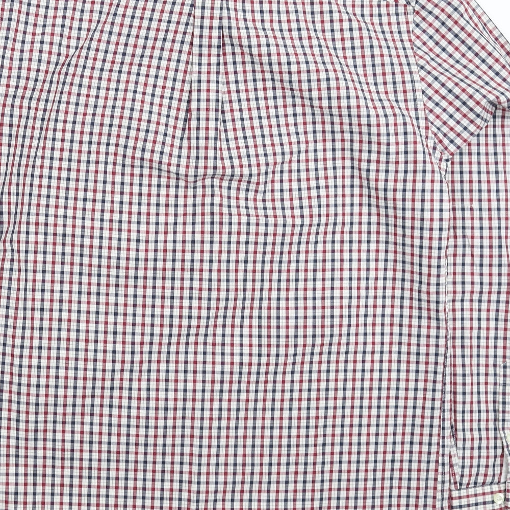 Ben Sherman Mens Multicoloured Check   Dress Shirt Size L