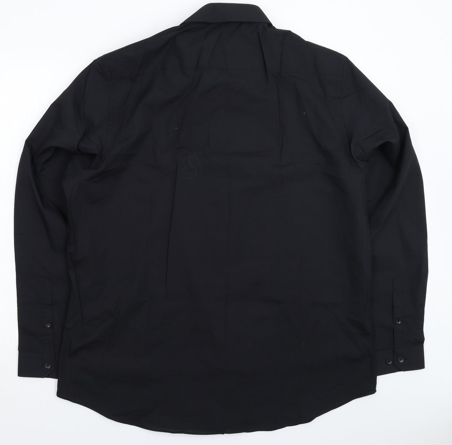 Primark Mens Black    Dress Shirt Size 17.5