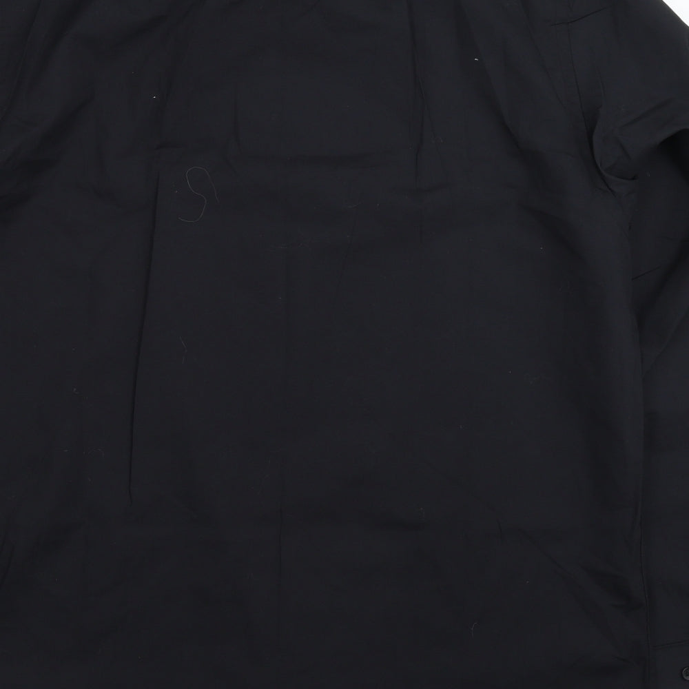 Primark Mens Black    Dress Shirt Size 17.5