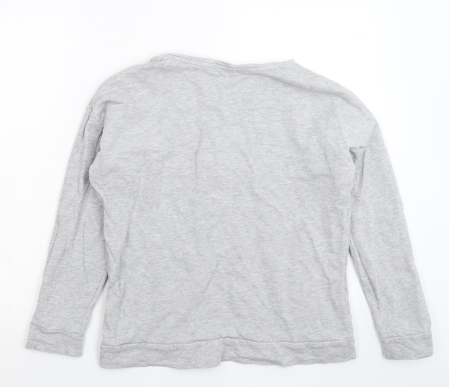 Papaya Womens Grey   Pullover Sweatshirt Size M