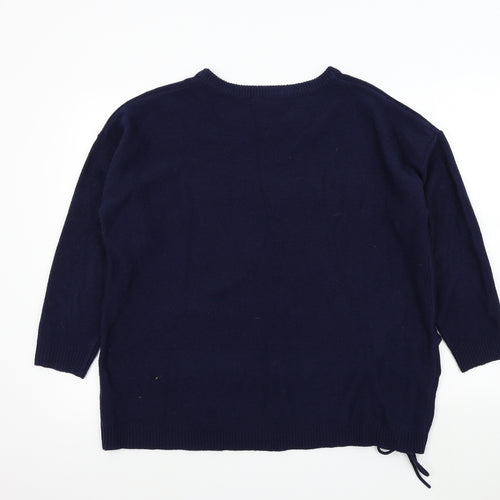 CAPSULE Womens Blue   Pullover Jumper Size 18
