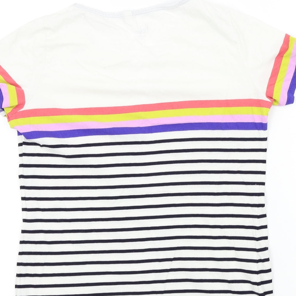 Boden Womens Multicoloured Striped  Basic Polo Size 12