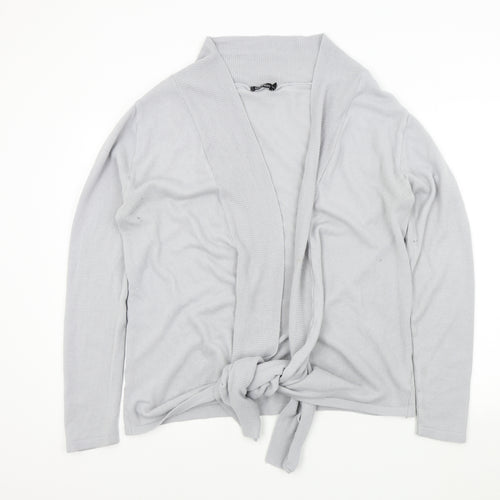 Boohoo Womens Grey   Cardigan Jumper Size L