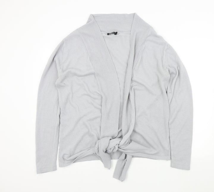 Boohoo Womens Grey   Cardigan Jumper Size L