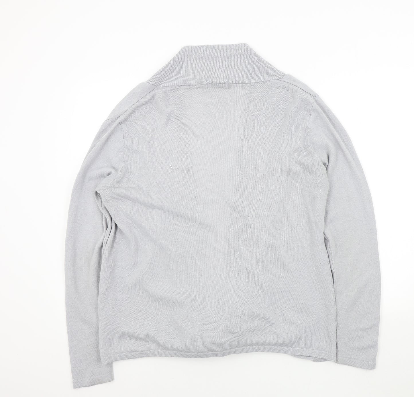 Boohoo Womens Grey   Cardigan Jumper Size L