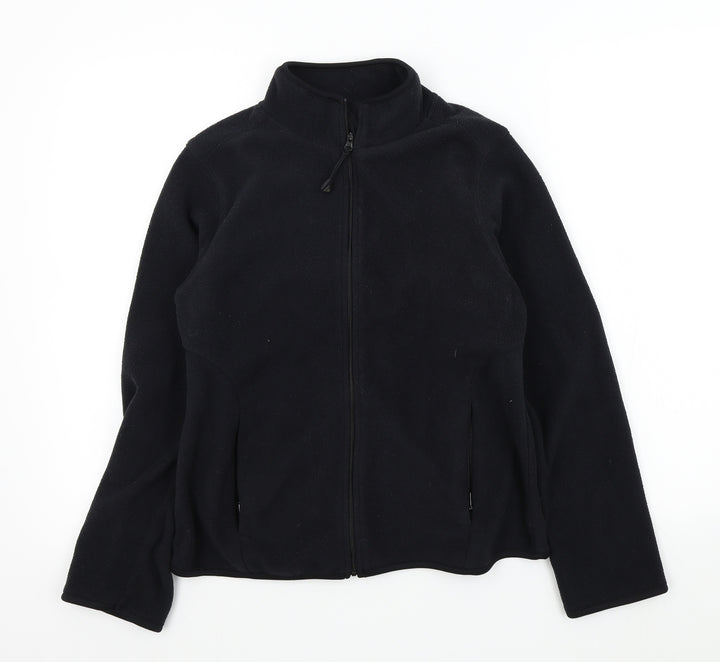 Russell Womens Black   Cardigan Jumper Size M