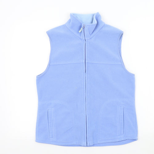 M&S Womens Blue   Jacket Waistcoat Size 12