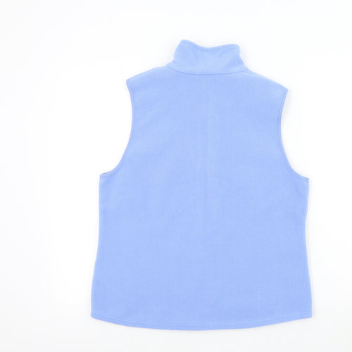 M&S Womens Blue   Jacket Waistcoat Size 12
