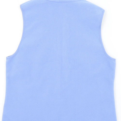 M&S Womens Blue   Jacket Waistcoat Size 12