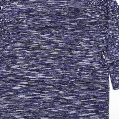 Preworn Womens Black Colourblock  A-Line  Size 18