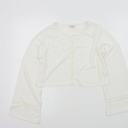 River Island Womens White   Pullover Jumper Size 6