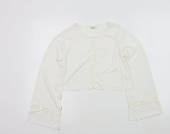 River Island Womens White   Pullover Jumper Size 6