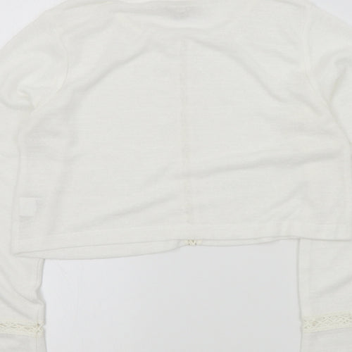 River Island Womens White   Pullover Jumper Size 6