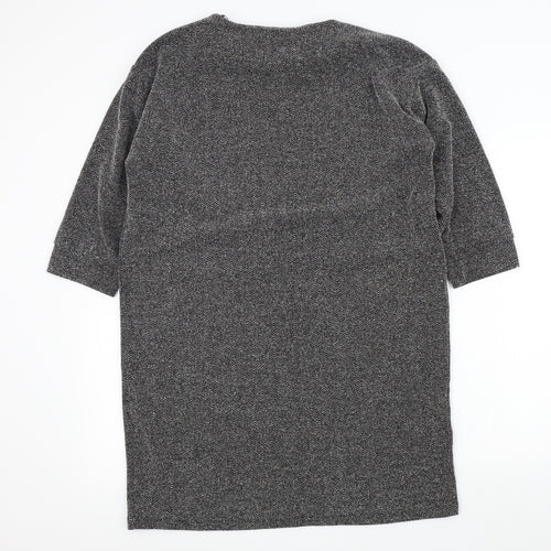 TU Womens Grey Colourblock  A-Line  Size 16