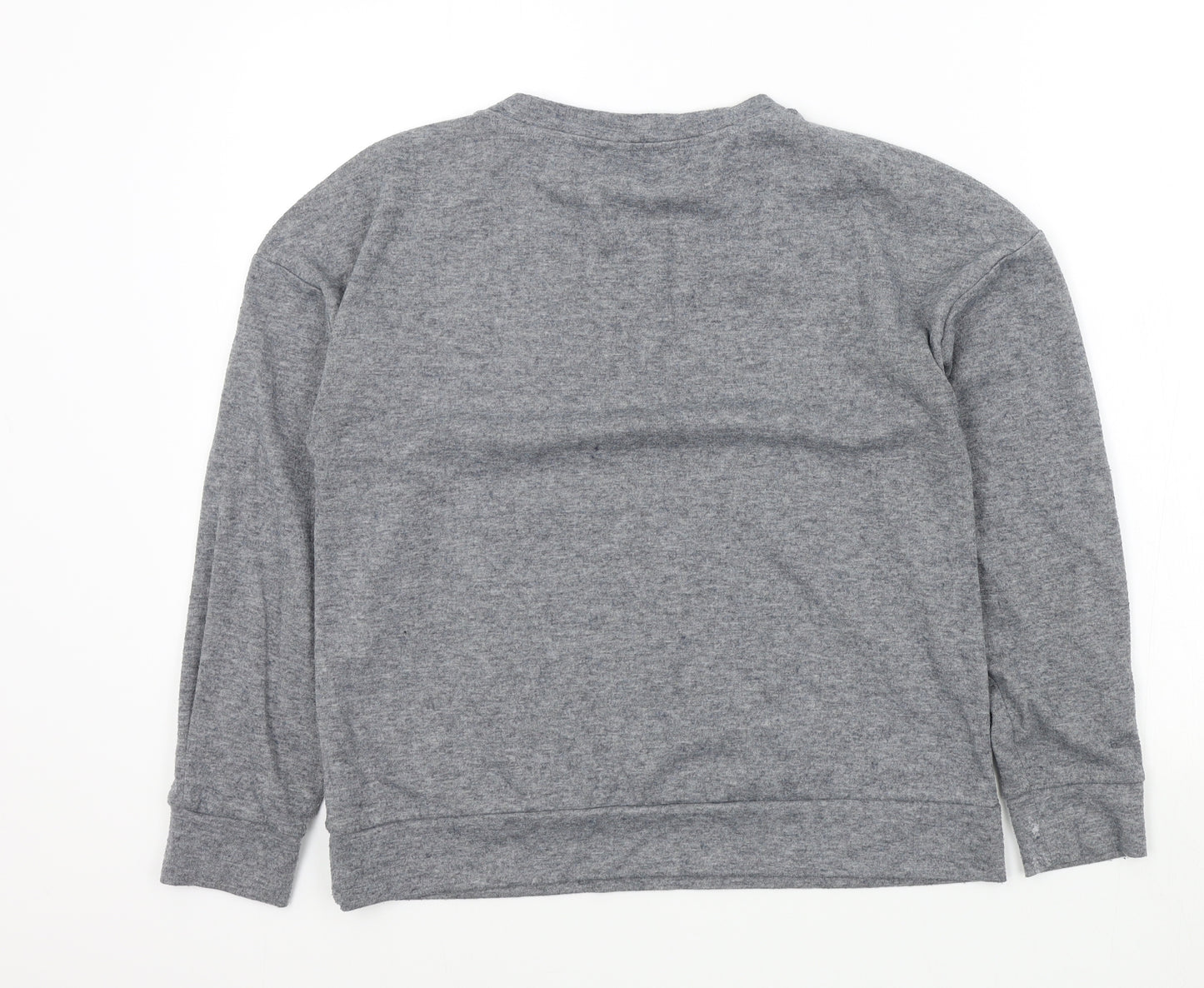 M&S Womens Grey   Pullover Jumper Size 12