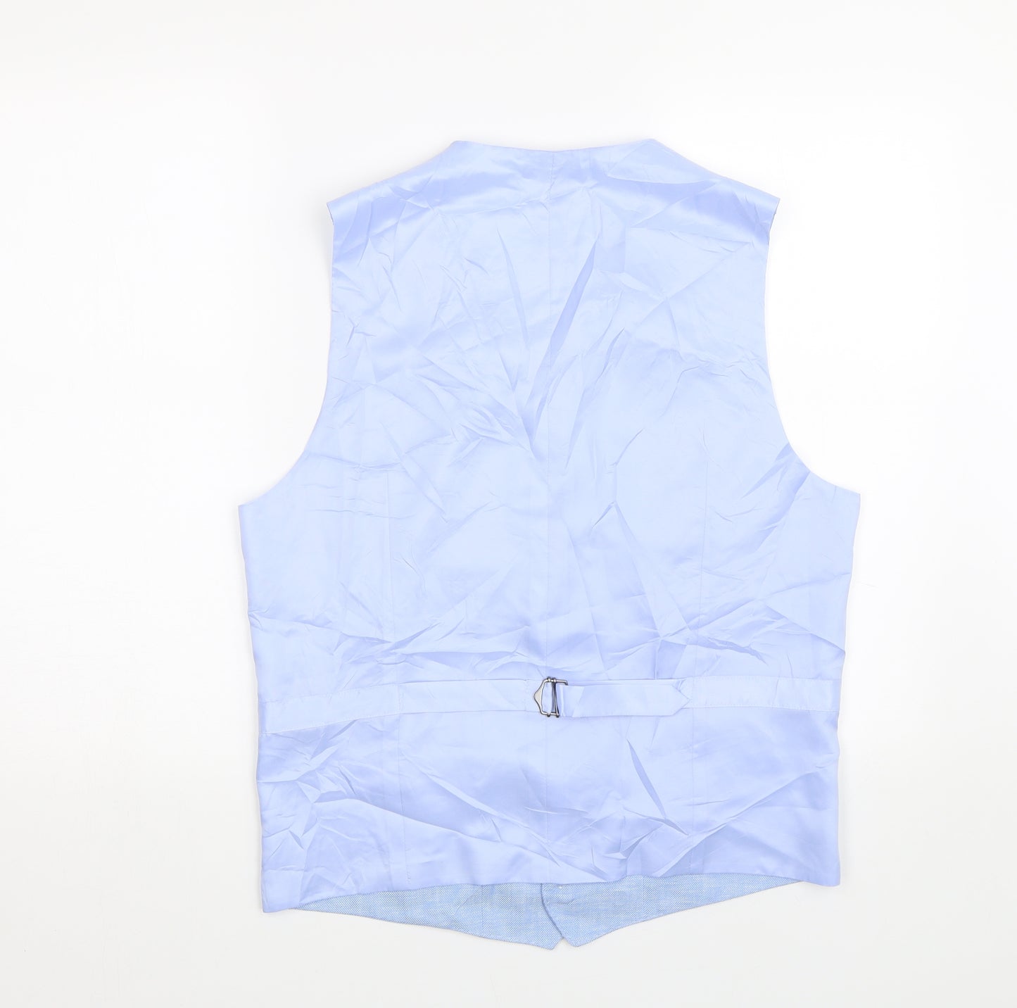 M Mens Blue   Tuxedo Suit Waistcoat Size M