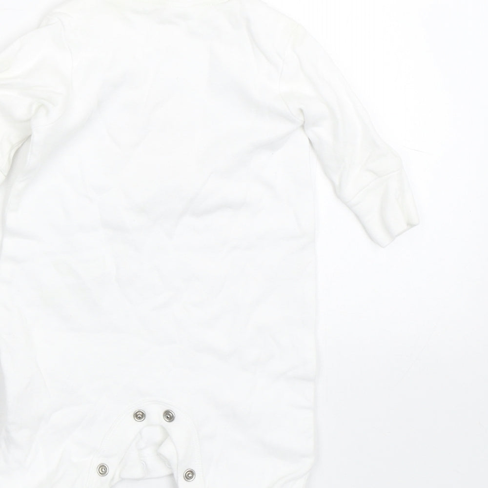NEXT Baby White   Babygrow One-Piece Size 0-3 Months  - 0-1 Months