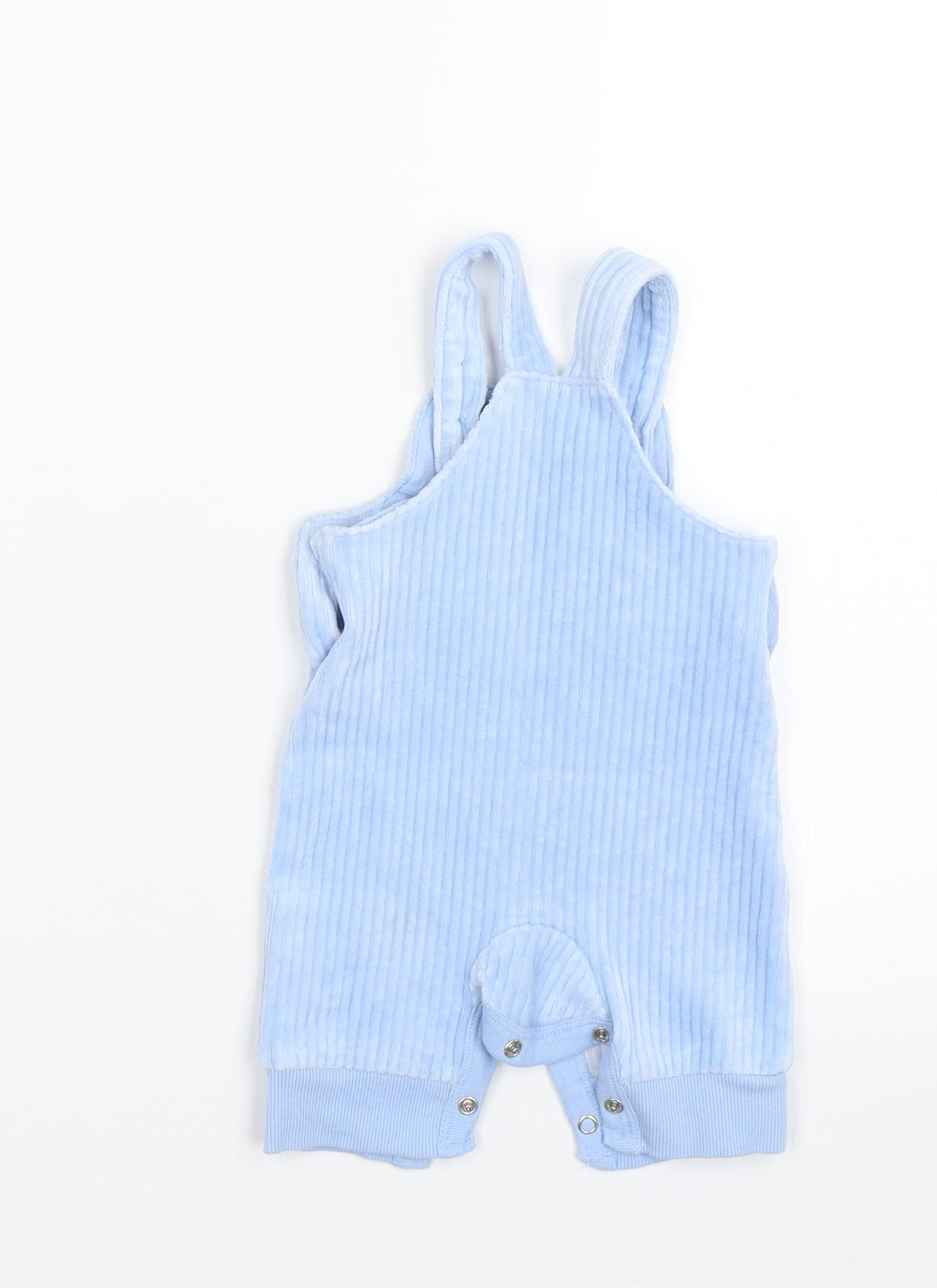 Mothercare Baby Blue Striped  Dungaree One-Piece Size 0-3 Months