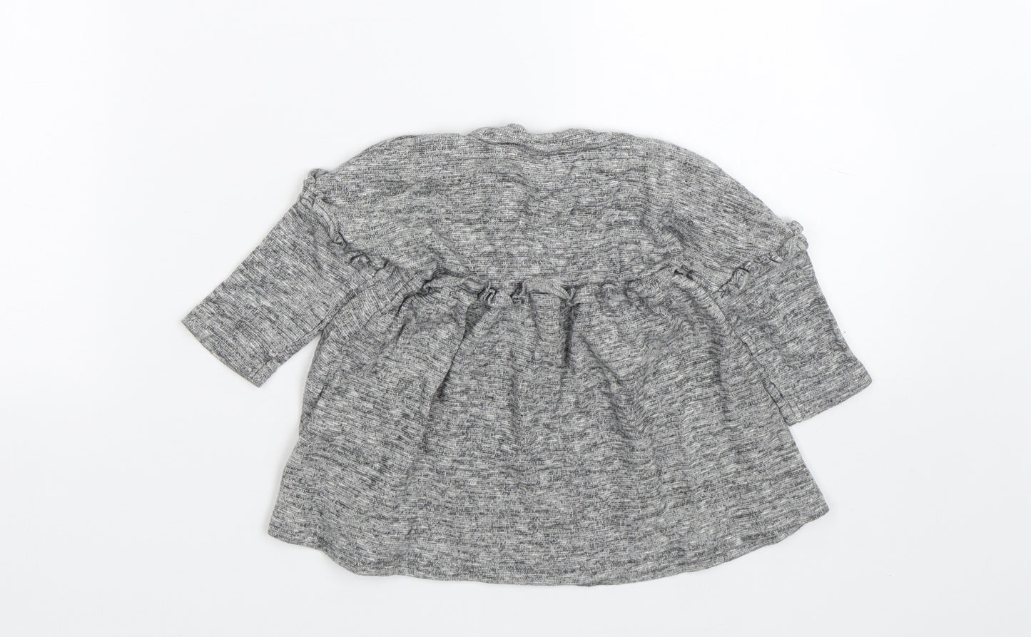 NEXT Girls Grey   T-Shirt Dress  Size 3-6 Months