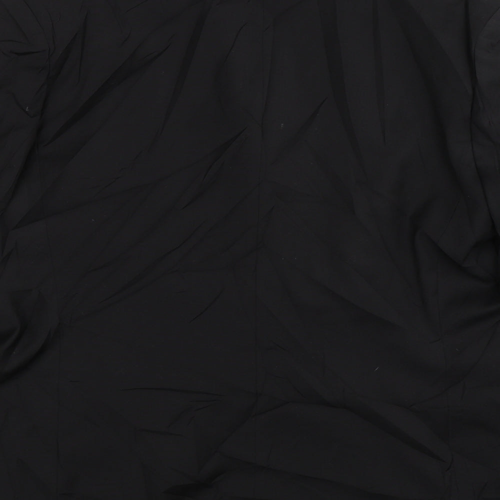 Wardrobe Mens Black   Jacket Suit Size XL
