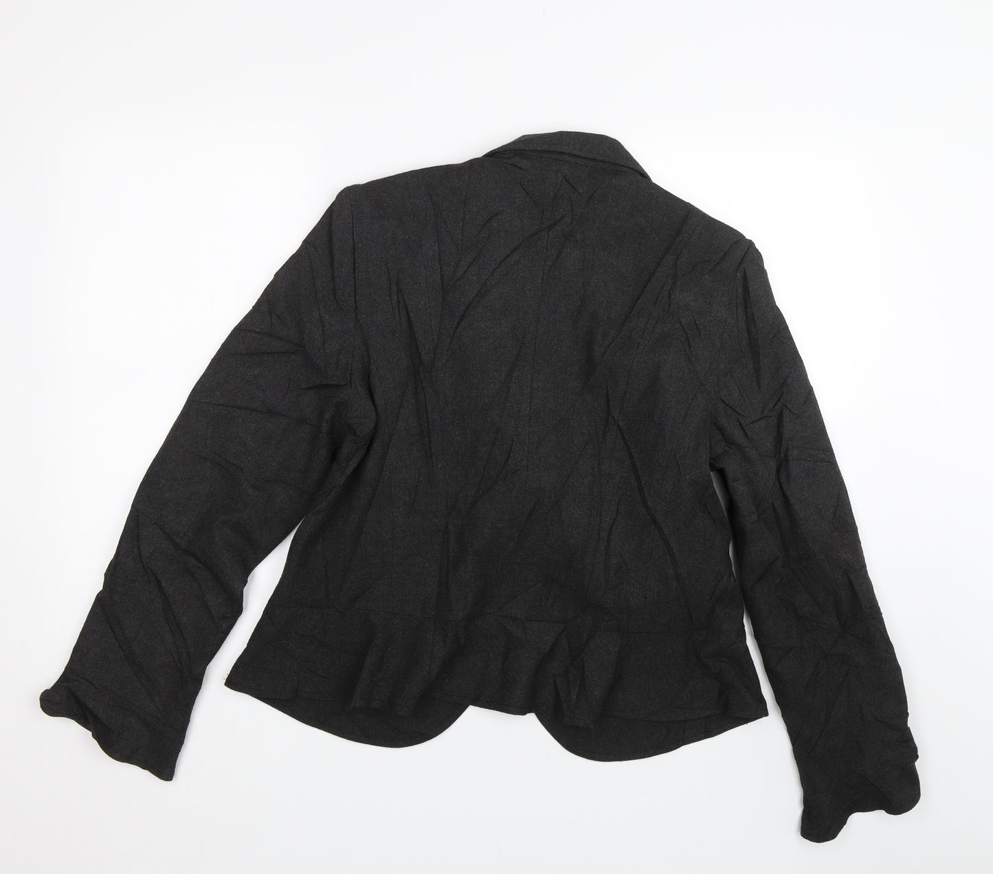 Per Una Womens Black   Jacket Suit Size 18