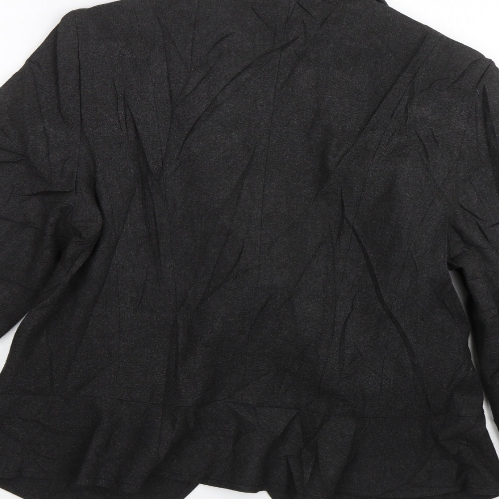 Per Una Womens Black   Jacket Suit Size 18