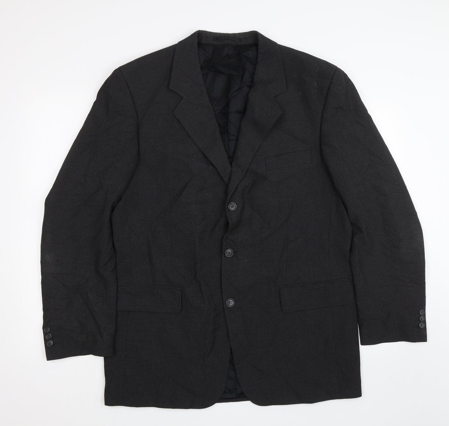 Copperstone Mens Black   Jacket Suit Size 42