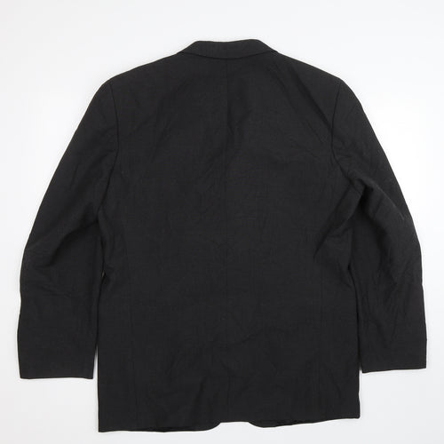 Copperstone Mens Black   Jacket Suit Size 42