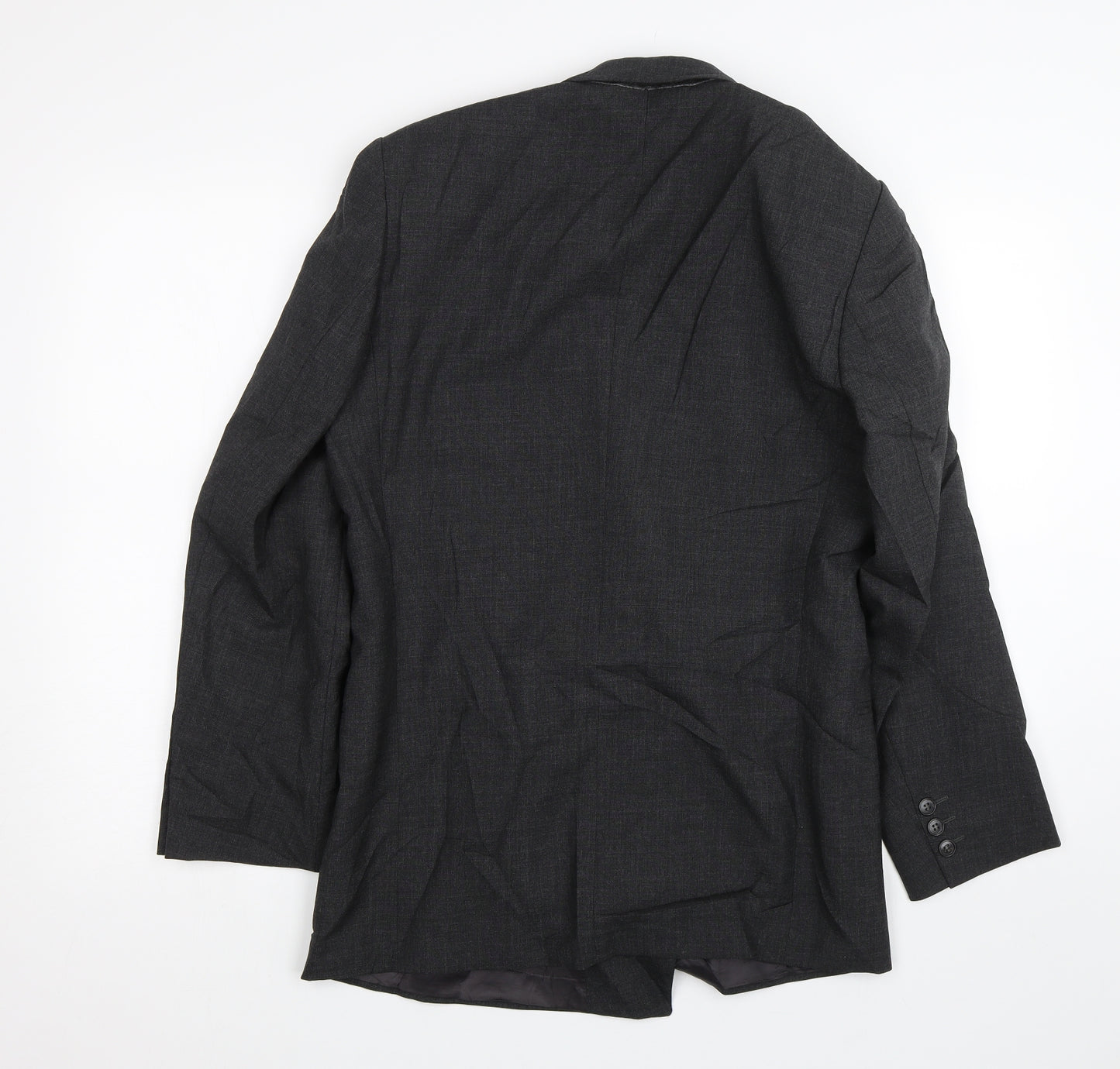 Dormeuil Mens Grey   Jacket Suit Size 46