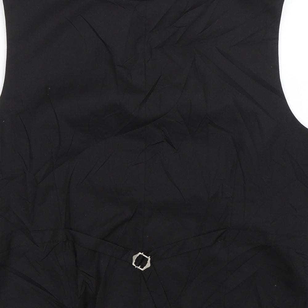 NEXT Mens Grey Striped  Jacket Suit Waistcoat