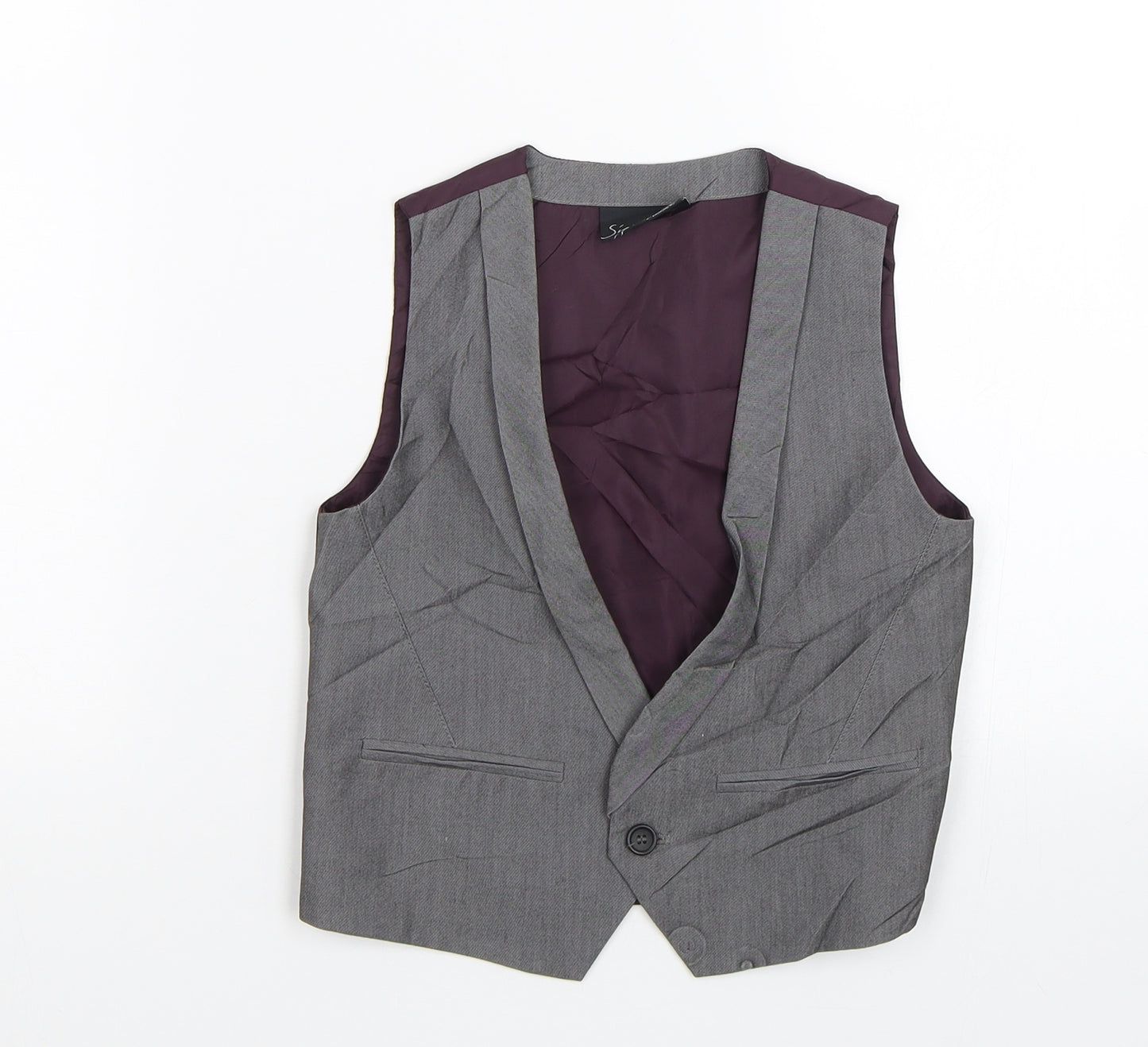 NEXT Boys Grey   Jacket Waistcoat Size 4-5 Years