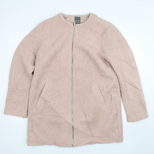 Primark Womens Pink   Overcoat Coat Size 16