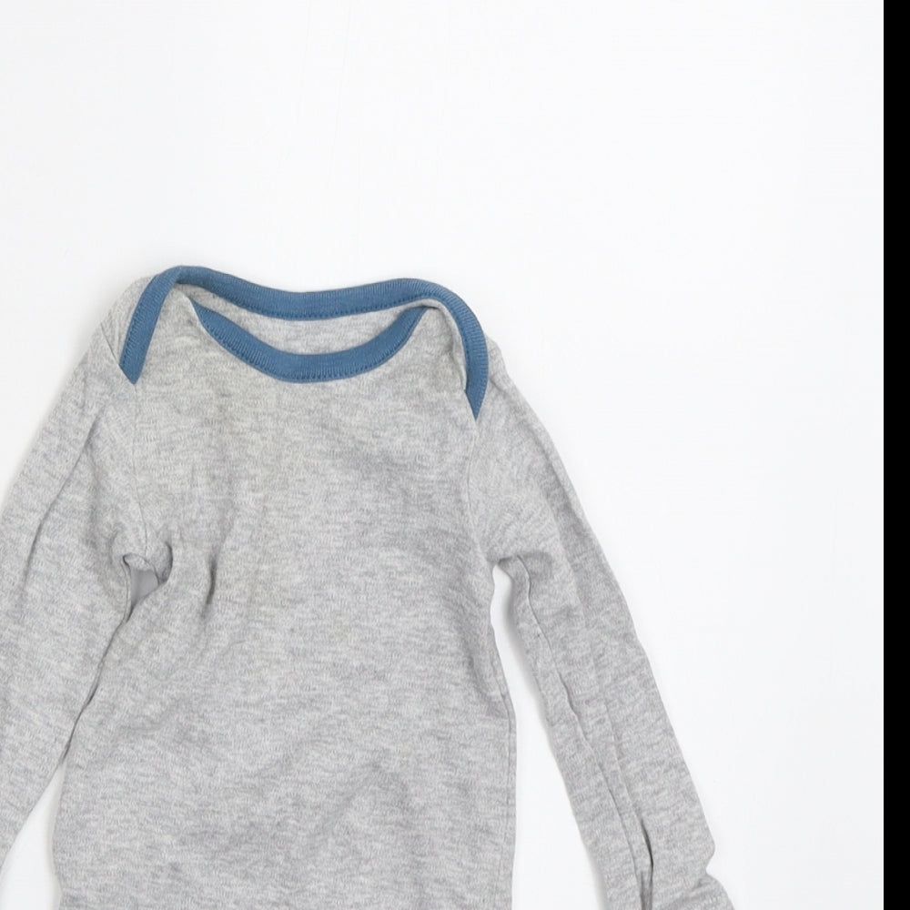 TU Baby Grey   Babygrow One-Piece Size 3-6 Months